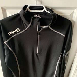 Men’s L PING a golf 1/2 zipper pullover
